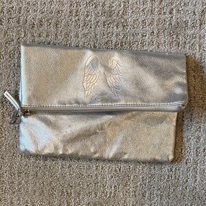 Silver Victoria’s Secret Clutch Bag